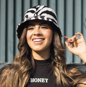 ZEBRA BUCKET HAT